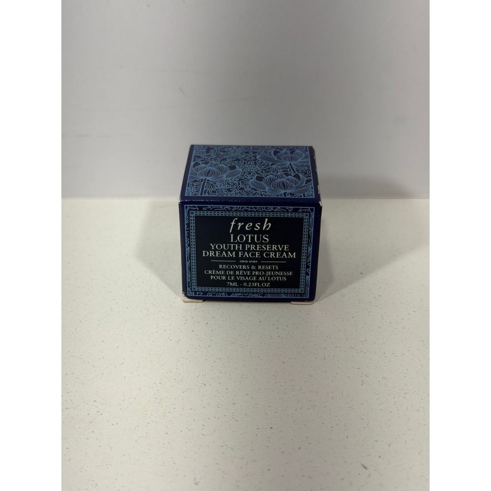 Fresh Lotus Youth Preserve Dream Face Cream Overnight Treatment‎ 7ml 0.23oz New